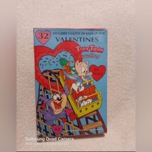 Vintage Looney tunes tiny toon 32 valentines cards